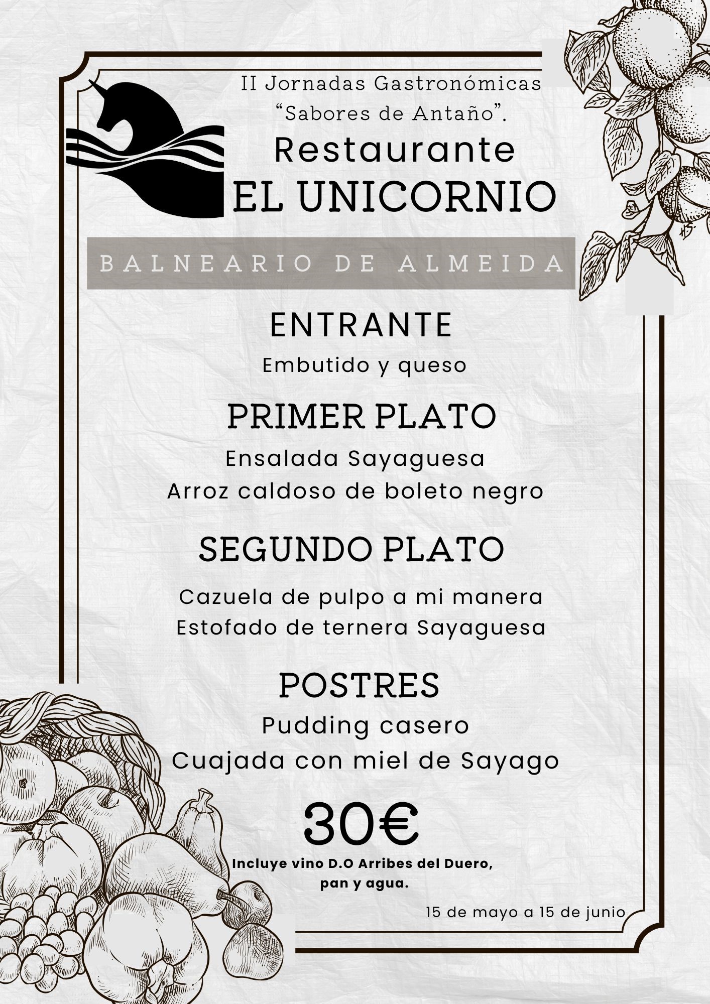 Sabores de Antaño